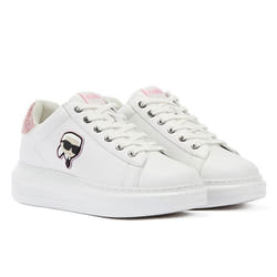 Basket Dames Karl Lagerfeld KL62530N Kapri NFT 01P White Pink-36