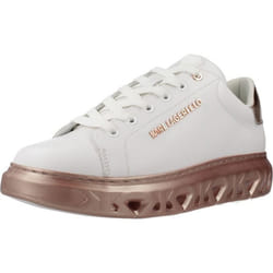 Chaussure Karl Lagerfeld Modèle Kapri Kite Lo Lace Lthr - Coleur Blanc