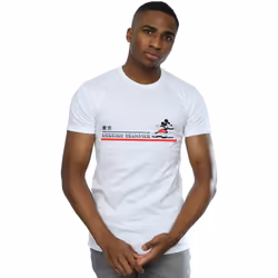 Disney - T-shirt RUNNING CHAMPION - Homme (Blanc)