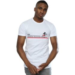 Disney - T-shirt RUNNING CHAMPION - Homme (Blanc)