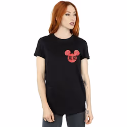 Disney - T-shirt - Femme (Noir)