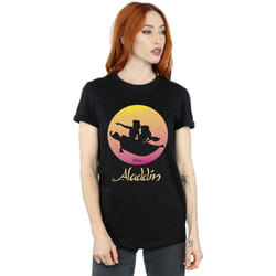 Disney - T-shirt - Femme (Noir)