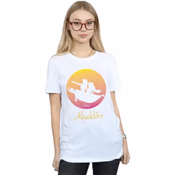 Disney - T-shirt - Femme (Blanc)