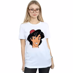 Disney - T-shirt - Femme (Blanc)