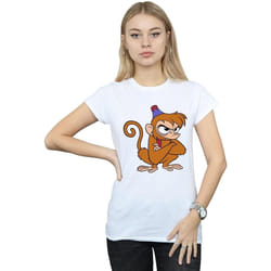 Disney - T-shirt ANGRY ABU - Femme (Blanc)