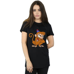 Disney - T-shirt ANGRY ABU - Femme (Noir)