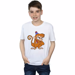 Disney - T-shirt ANGRY ABU - Garçon (Blanc)