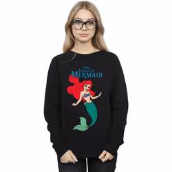Disney - Sweat THE LITTLE MERMAID - Femme (Noir)