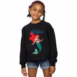 Disney - Sweat THE LITTLE MERMAID - Fille (Noir)