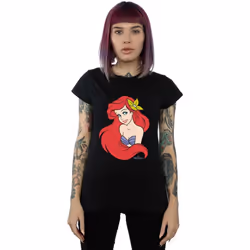 Disney - T-shirt THE LITTLE MERMAID - Femme (Noir)