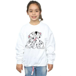 Disney - Sweat DALMATIANS - Fille (Blanc)