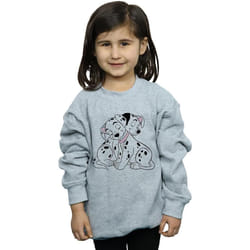Disney - Sweat DALMATIANS - Fille (Gris chiné)