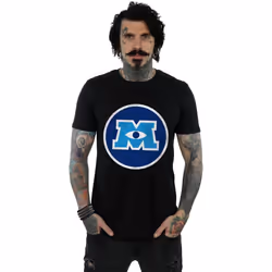 Disney - T-shirt MONSTERS UNIVERSITY - Homme (Noir)