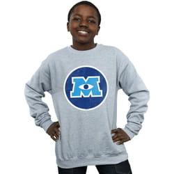 Disney - Sweat MONSTERS UNIVERSITY - Garçon (Gris chiné)