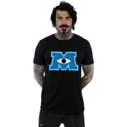 Disney - T-shirt MONSTERS UNIVERSITY MONSTER M - Homme (Noir)