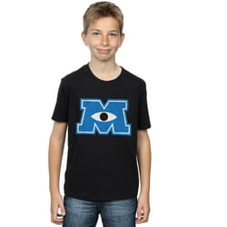 Disney - T-shirt MONSTERS UNIVERSITY MONSTER M - Garçon (Noir)