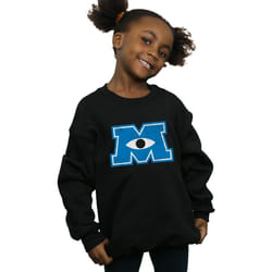 Disney - Sweat MONSTERS UNIVERSITY MONSTER M - Fille (Noir)
