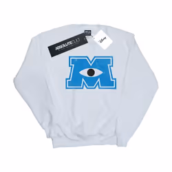 Disney - Sweat MONSTERS UNIVERSITY MONSTER M - Fille (Blanc)