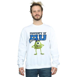 Disney - Sweat MONSTERS UNIVERSITY PROPERTY OF MU - Homme (Blanc)