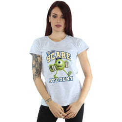 Disney - T-shirt MONSTERS UNIVERSITY - Femme (Gris chiné)