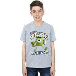 Disney - T-shirt MONSTERS UNIVERSITY - Garçon (Gris chiné)