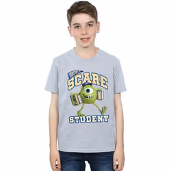 Disney - T-shirt MONSTERS UNIVERSITY - Garçon (Gris chiné)