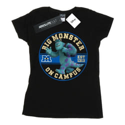 Disney - T-shirt MONSTERS UNIVERSITY MONSTER ON CAMPUS - Femme (Noir)