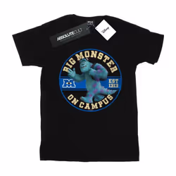Disney - T-shirt MONSTERS UNIVERSITY MONSTER ON CAMPUS - Femme (Noir)