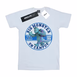 Disney - T-shirt MONSTERS UNIVERSITY MONSTER ON CAMPUS - Femme (Blanc)