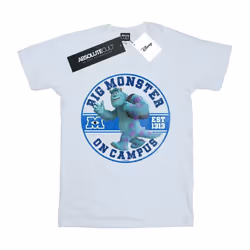 Disney - T-shirt MONSTERS UNIVERSITY MONSTER ON CAMPUS - Femme (Blanc)