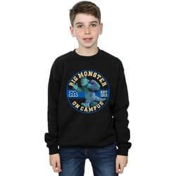 Disney - Sweat MONSTERS UNIVERSITY MONSTER ON CAMPUS - Garçon (Noir)
