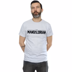Star Wars - T-shirt THE MANDALORIAN - Homme (Gris chiné)