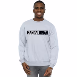 Star Wars - Sweat THE MANDALORIAN - Homme (Gris chiné)