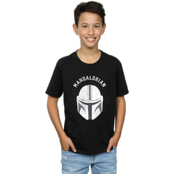 Star Wars - T-shirt THE MANDALORIAN - Garçon (Noir)