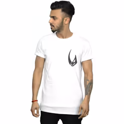Star Wars - T-shirt THE MANDALORIAN - Homme (Blanc)