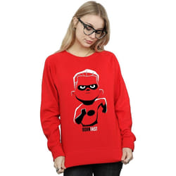Disney - Sweat INCREDIBLES INCREDIBLE SON - Femme (Rouge)