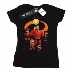 Disney - T-shirt INCREDIBLES - Femme (Noir)