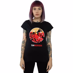 Disney - T-shirt INCREDIBLES TEAM INCREDIBLES - Femme (Noir)