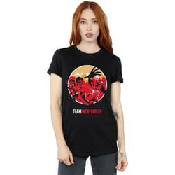 Disney - T-shirt INCREDIBLES TEAM INCREDIBLES - Femme (Noir)