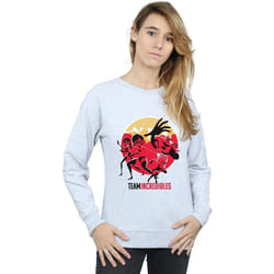 Disney - Sweat INCREDIBLES TEAM INCREDIBLES - Femme (Gris chiné)