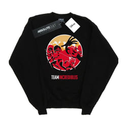 Disney - Sweat INCREDIBLES TEAM INCREDIBLES - Garçon (Noir)