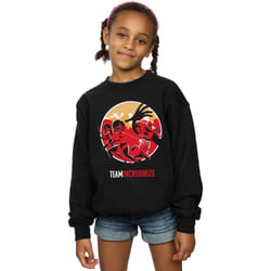 Disney - Sweat INCREDIBLES TEAM INCREDIBLES - Fille (Noir)
