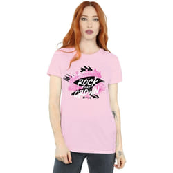 Disney - T-shirt THE DESCENDANTS ROCK THAT - Femme (Rose clair)