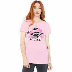 Disney - T-shirt THE DESCENDANTS ROCK THAT - Femme (Rose clair)
