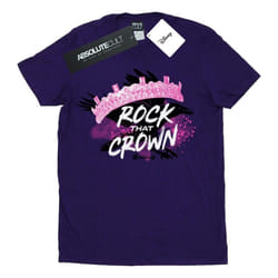 Disney - T-shirt THE DESCENDANTS ROCK THAT - Fille (Violet)