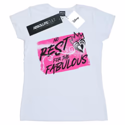 Disney - T-shirt THE DESCENDANTS NO REST - Femme (Blanc)