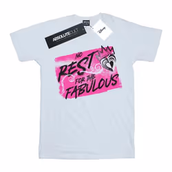 Disney - T-shirt THE DESCENDANTS NO REST - Fille (Blanc)