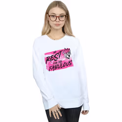 Disney - Sweat THE DESCENDANTS NO REST - Femme (Blanc)