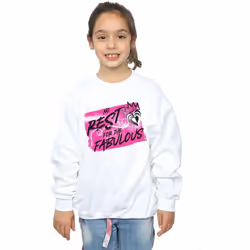 Disney - Sweat THE DESCENDANTS NO REST - Fille (Blanc)