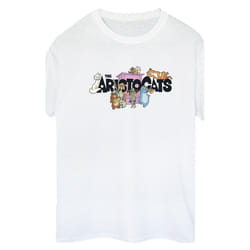 Disney - T-shirt ARISTOCATS - Femme (Blanc)